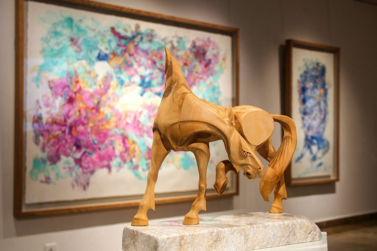 18 artists’ shared memory through art  